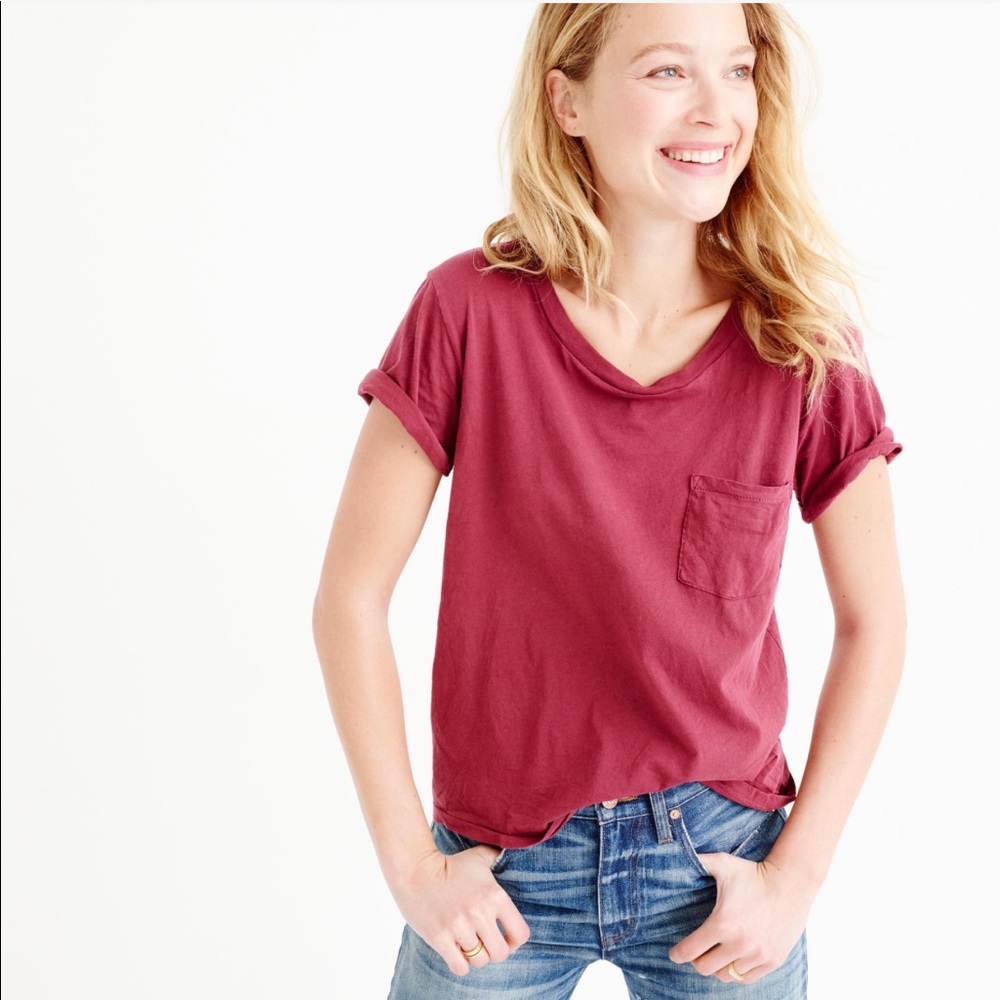 ✨ J. Crew Garment Dyed Crewneck Tee ✨